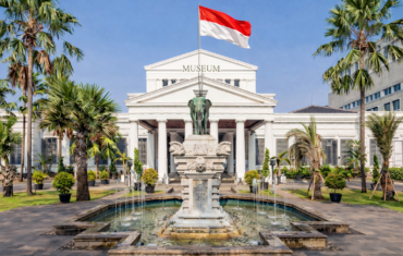 National Museum Jakarta met historische collecties en het iconische olifantenbeeld