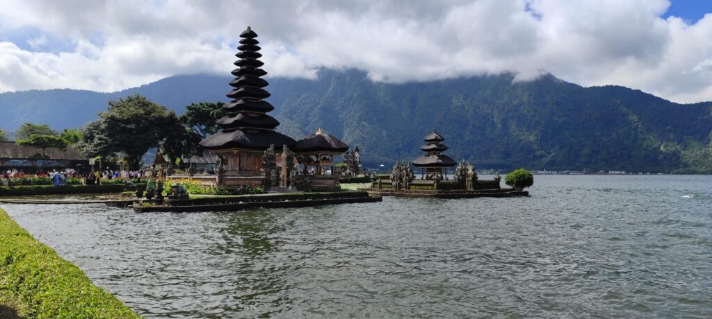 "Prachtige groene rijstvelden van Ubud tijdens een Vakantie Bali."